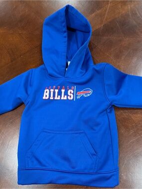 NFL Team Apparel Buffalo Bills Kids Hoodie Size 3T